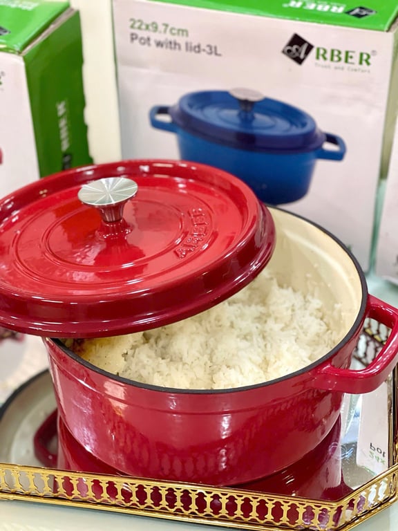 Nồi gang Arber 20cm -22cm