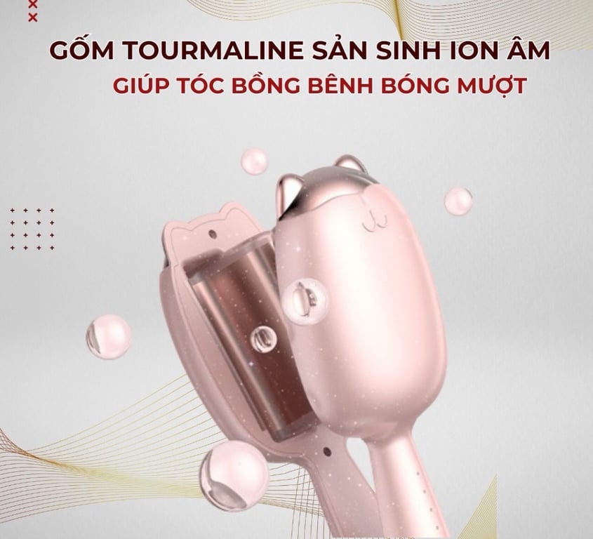 NC102 - MÁY LÀM XOĂN TÓC HIPPIE  Size 32mm