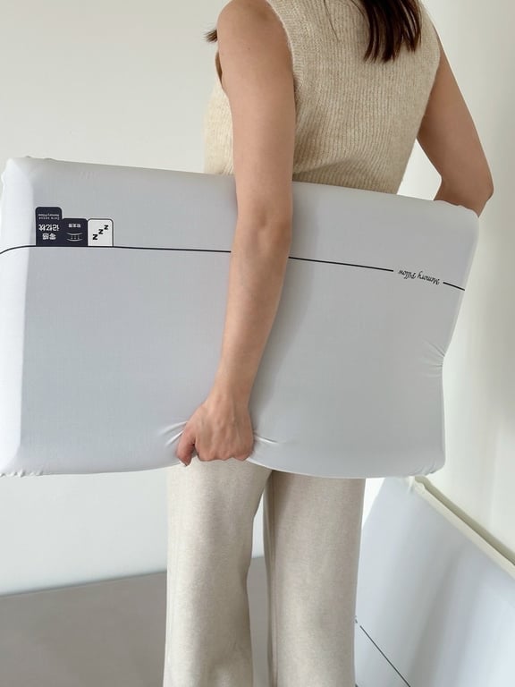 🛌🏽 Gối thần cao su non 70cm x 42cm x 10cm CHT26