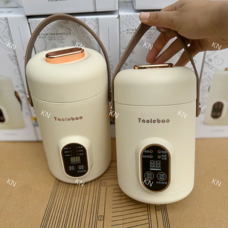 NỒI HẦM ĐIỆN MINI ĐA NĂNG 900ml và 1200ml