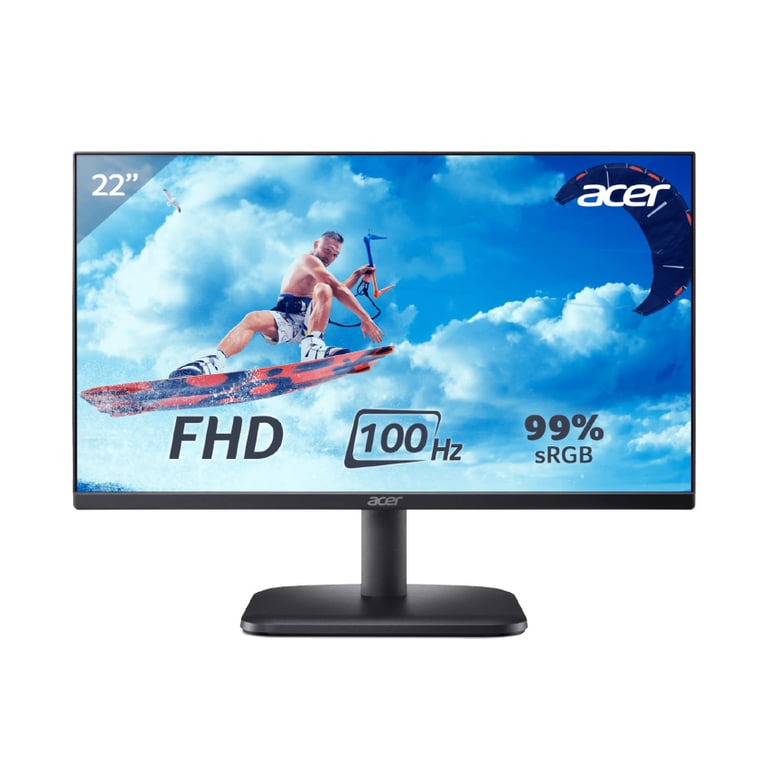 Màn Hình Acer EK221Q E3 (21.5 inch/ IPS/ 100Hz/ 1ms) BH: 36T