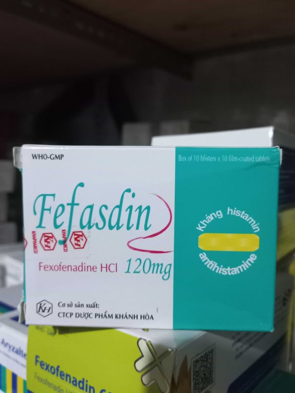Fefasdin 120 h/100v fexofenadin