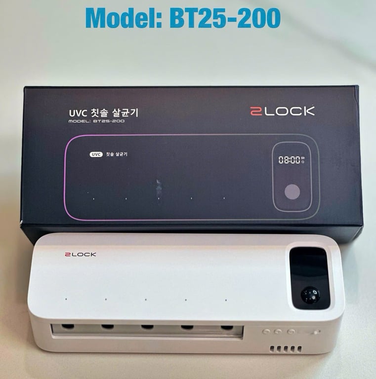 máy tiệt trùng bàn chải 2LOCK