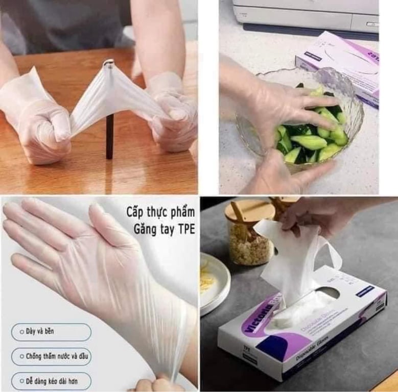 Set 5 hộp GĂNG TAY VICTORI Mềm dẻo nhưng siêu bền