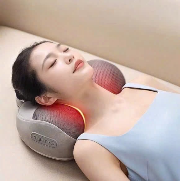 Gối Massage 4in1 – Cổ, Vai, Gáy, Lưng
