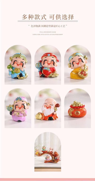 Bộ Tượng 5 ông thần tài