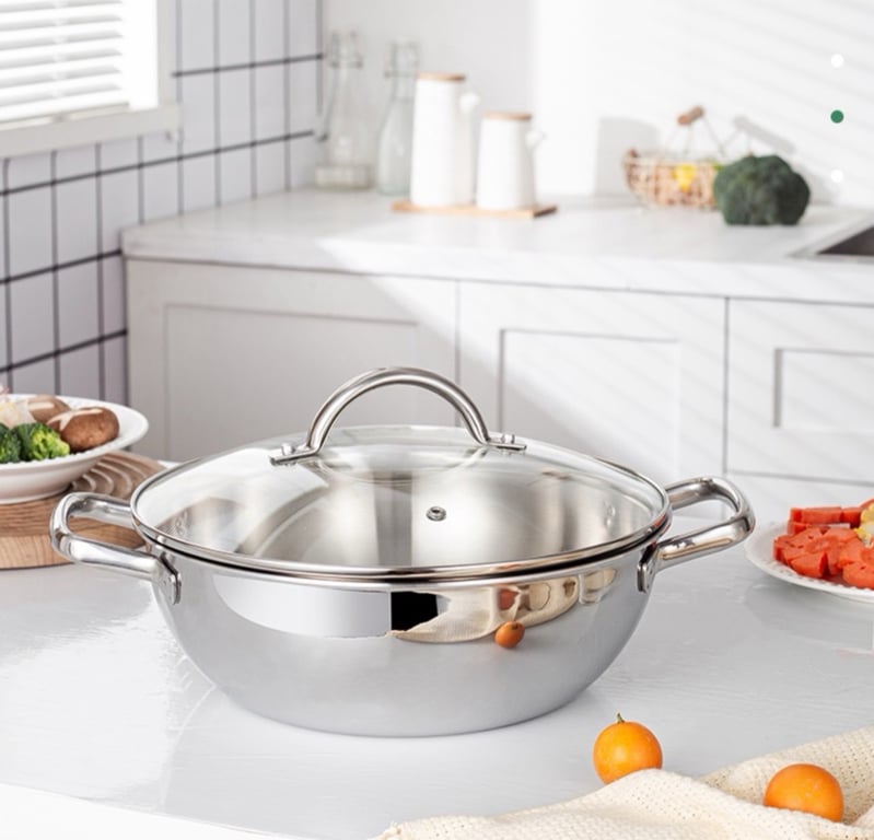 Nồi hai quai Lunkai 24cm -26cm