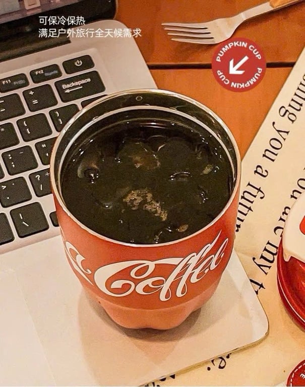 Cốc giữ nhiệt phiên bản coca-cola 320ml