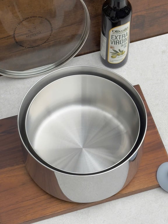 Set 2 nồi đa năng kiêm âu đựng thực phẩm triply Kaiyo