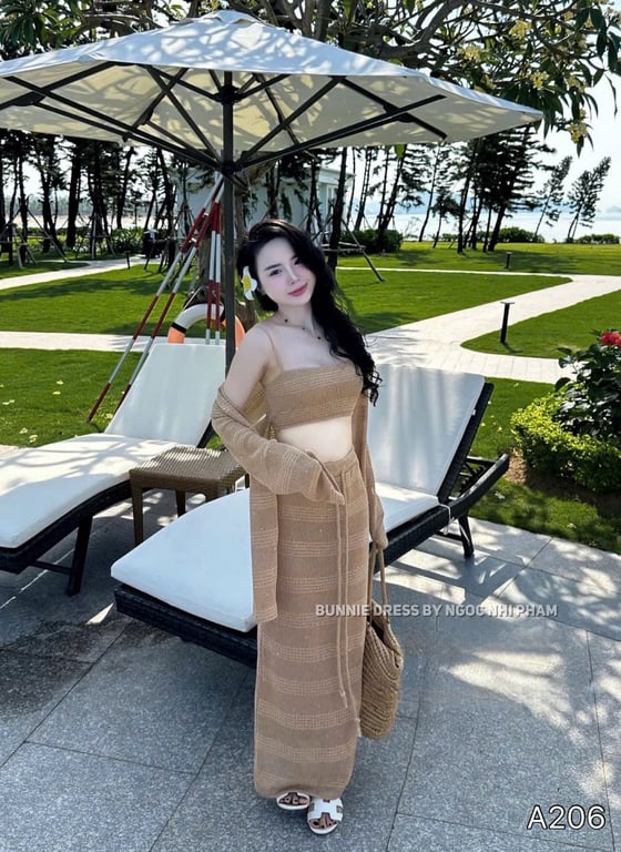 A206- set len lami kim tuyến 3 món nâu