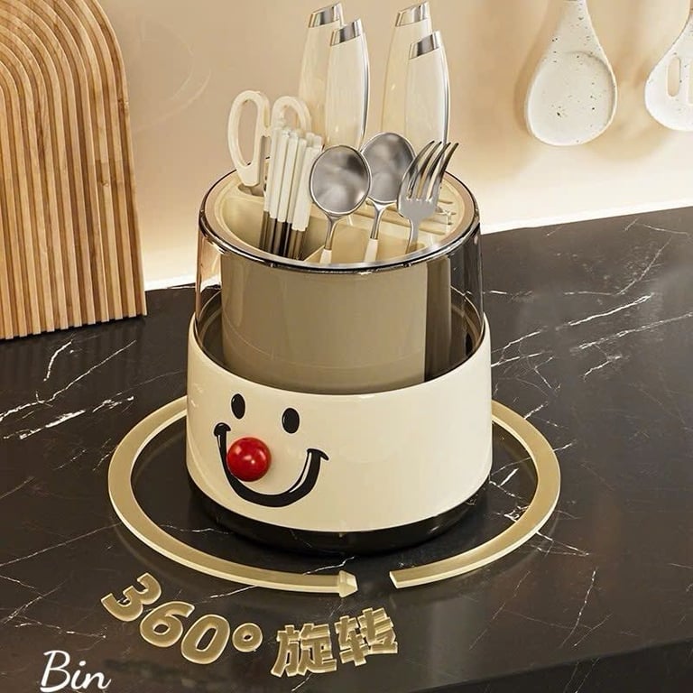 Kệ đựng dao đũa thìa kute