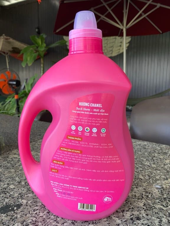 Nước giặt xả Hương chanel 3.6l