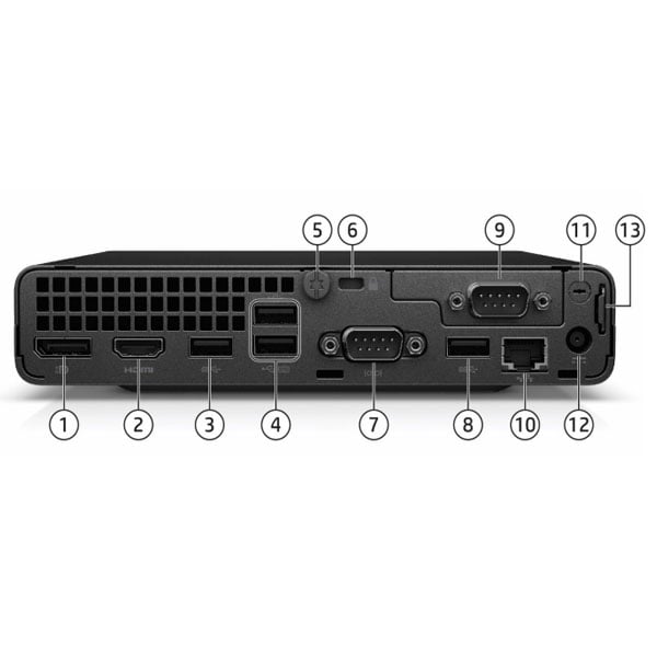 Bộ Máy Tính Để Bàn (9H092PT) HP Pro Mini 260 G9/ Intel Core i3 1315U/ 8GB DDR4 3200/ SSD 256GB/ USB Mouse & Keyboard/ W11H/ 1Y Onsite