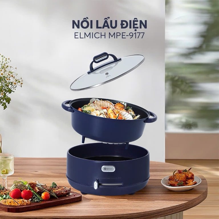 NỒI LẨU ĐIỆN ELMICH MPE-9177
