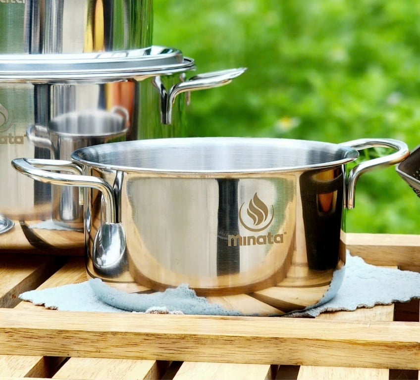 Bộ 3 nồi 1 lớp MINATA