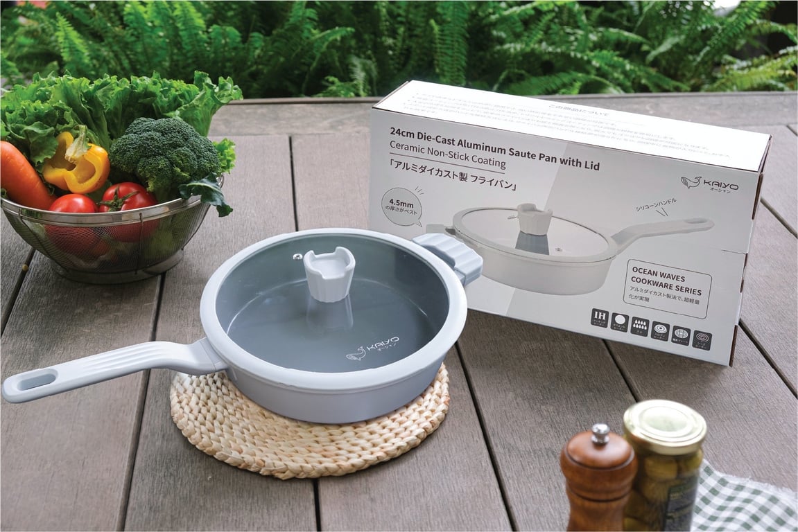 Bộ sưu tập nồi chảo đúc Ocean Waves nhà Kaiyo