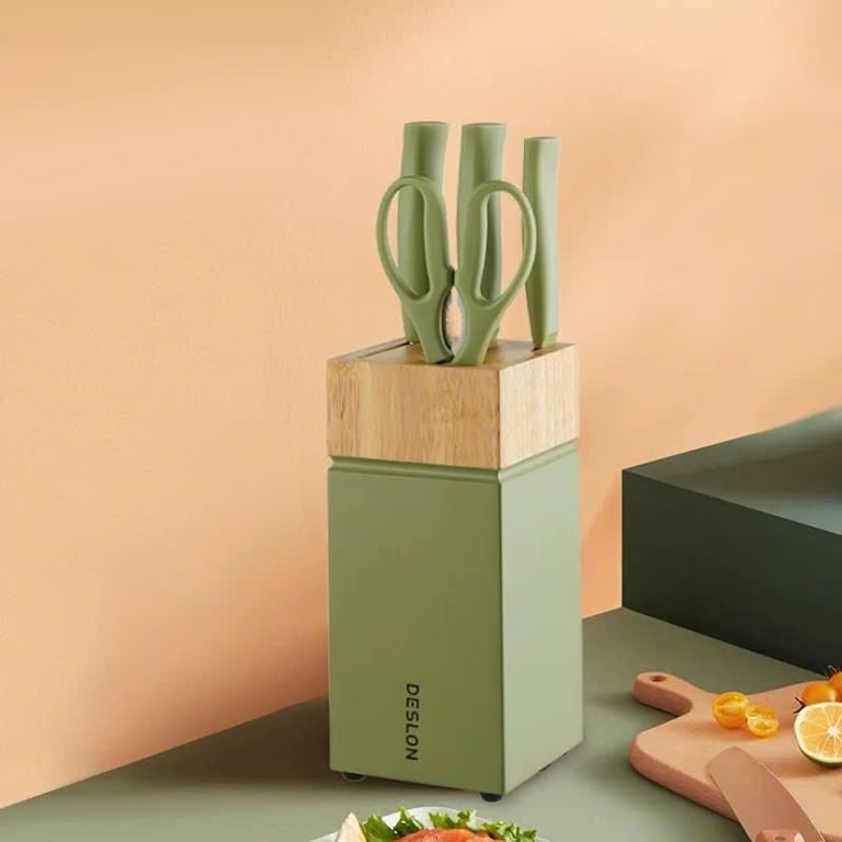 BỘ DAO BẾP XANH BƠ DESLON