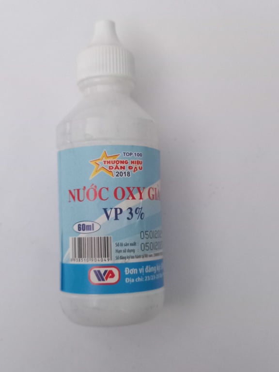 Oxy già 60ml Vĩnh phúc lốc/10 chai