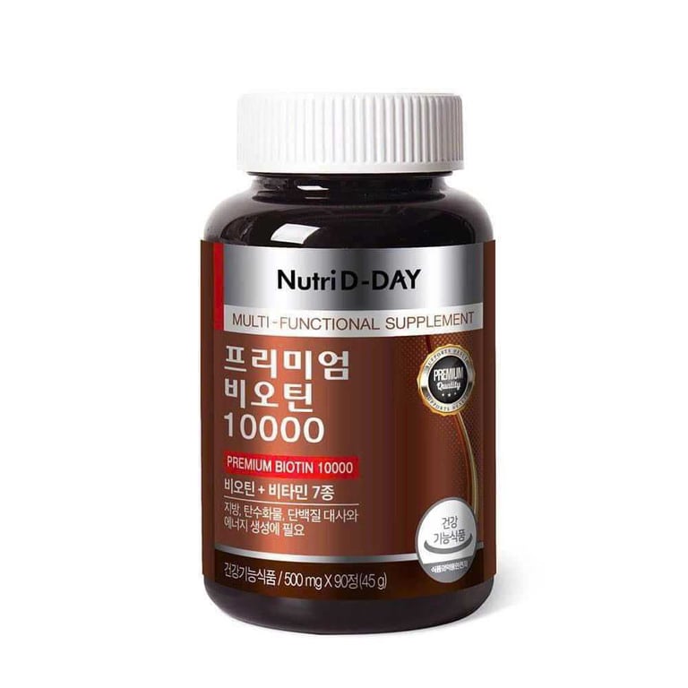 Biotin Nutriday 1000mg Hàn Quốc hộp 90 viên