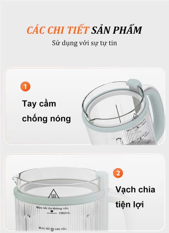 MÁY LÀM SỮA HẠT CHỐNG ỒN KALPEN H5