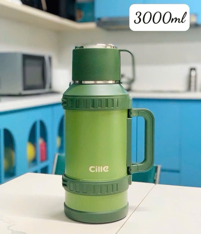 PHÍCH GIỮ NHIỆT 3000ML Và 4000ML CILLE NHẬT BẢN