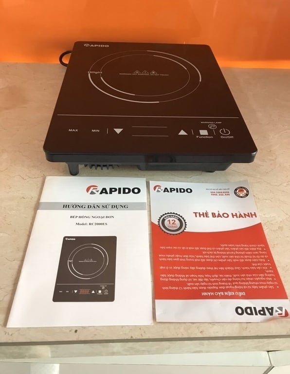 Bếp hồng ngoại đơn RAPIDO RC2000ES -