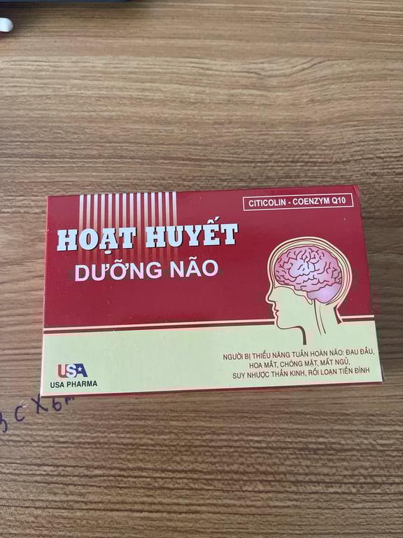 Hoạt huyết dưỡng não us hộp 100 viên