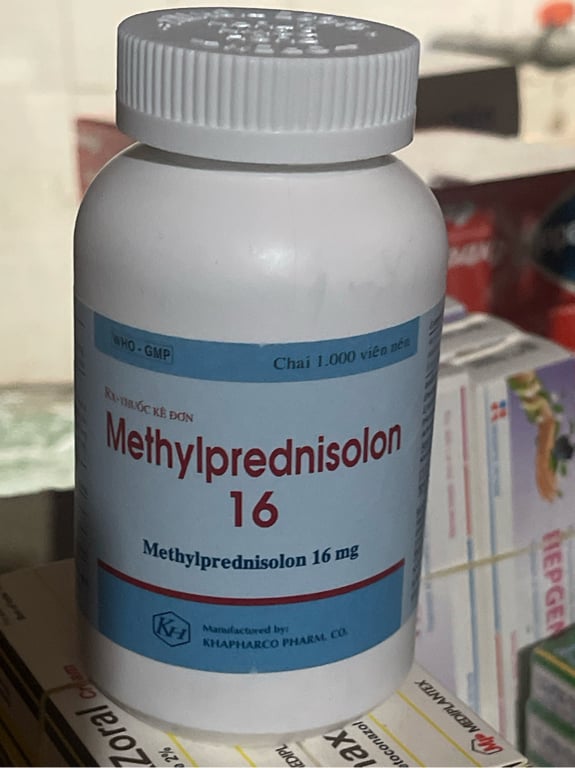 Methylprednisolon 16 Khánh hoà c/1000v