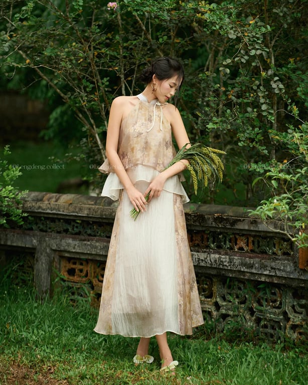 LengDeng - Yếm Miên Vải Sen