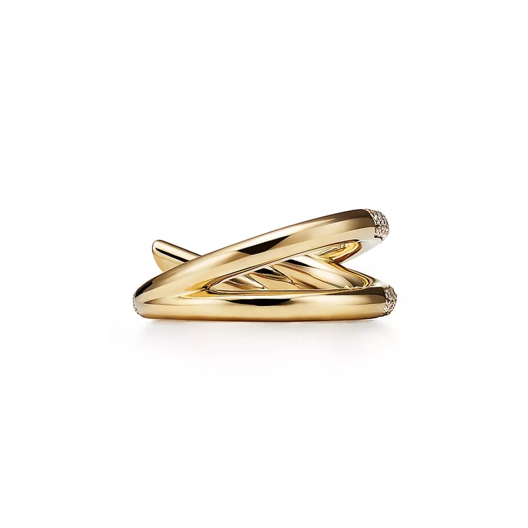 Tiffany Knot Double Row Ring 001