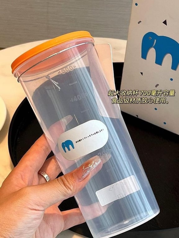 SET CỐC nhựa “cầu vồng” set tận 7 chiếc