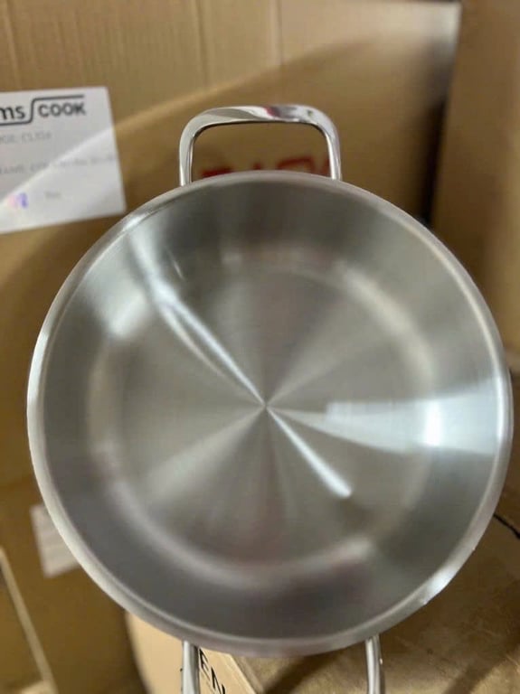 NỒI INOX ĐÁY LIỀN NGUYÊN KHỐI KIMSCOOK VUNG KÍNH sz 24-28cm