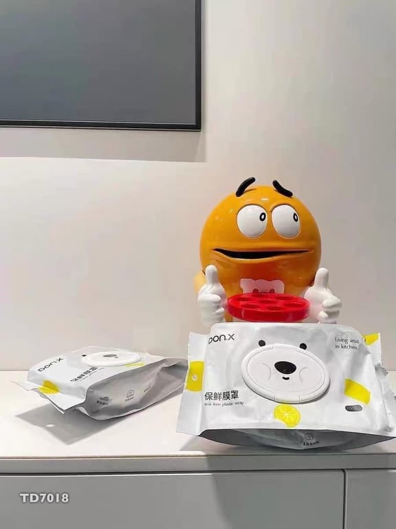 Set 100 túi màng bọc thực phẩm mẫu mới cực tiện gọn mà rất dễ dùng nha