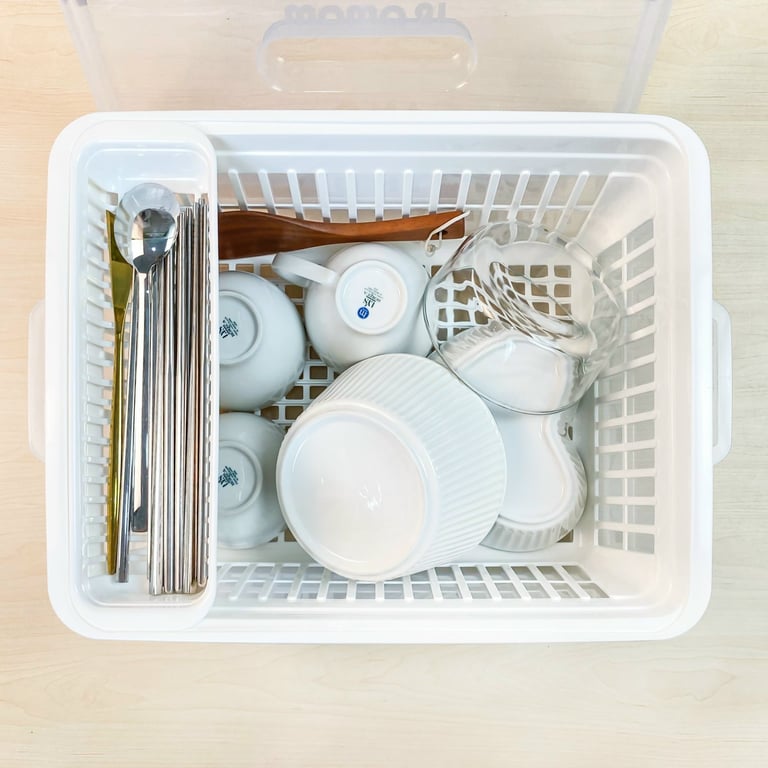 RỔ ÚP BÁT ĐĨA CÓ NẮP INOMATA NHẬT BẢN