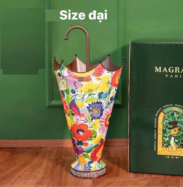 GIÁ ĐỰNG Ô MAGRACE HOA VINTAGE