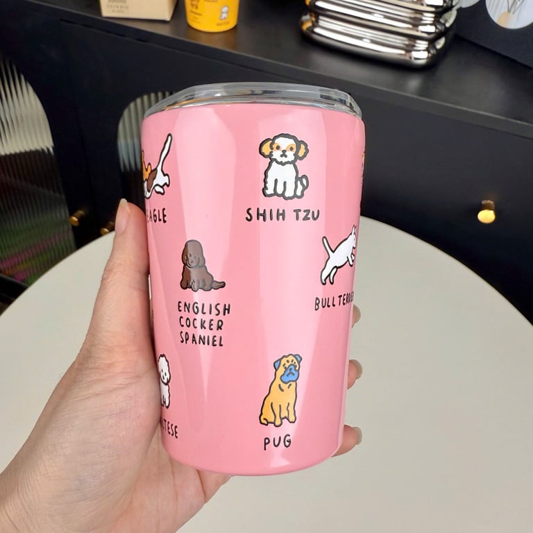 KC04 - CỐC GIỮ NHIỆT CUTIE PUPPY THER.MOS 300ml