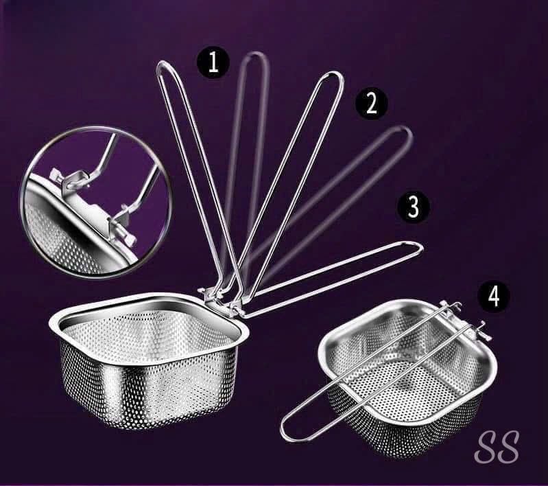 Muôi Thìa Thủng Nhúng Lẩu Inox 304 xịn đét