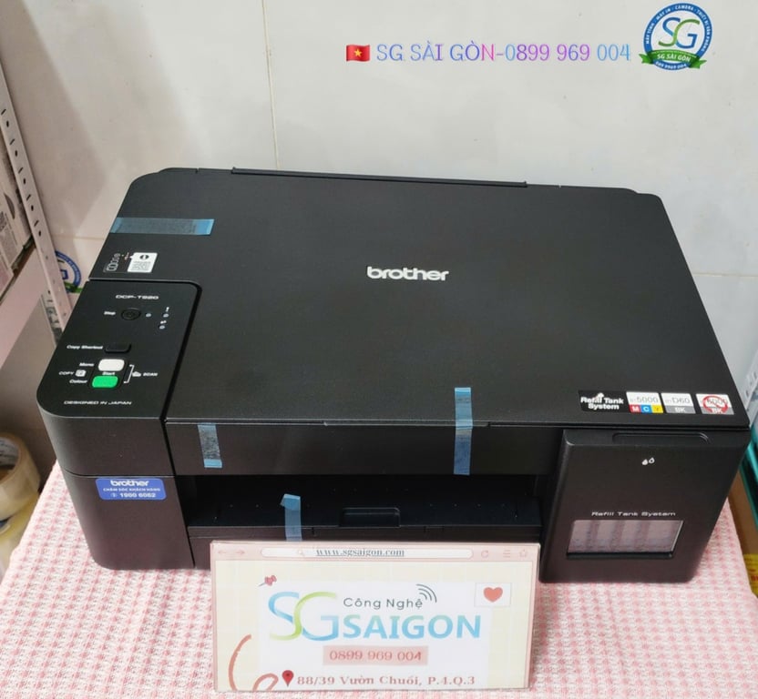 Máy In Phun Đơn Năng Brother DCP T220 - Chính Hãng