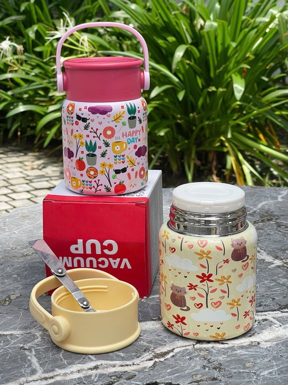 🍯 Bình Ủ Cháo Inox 316 – 500ml