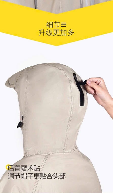 áo mưa vô cực: đi xe - đi bộ đường dài - du lịch ba lô