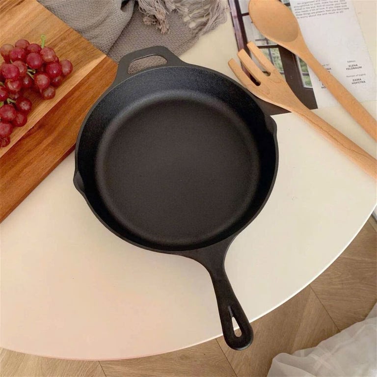 Chảo gang cao cấp đường kính 26cm – Thương hiệu Utopia Kitchen