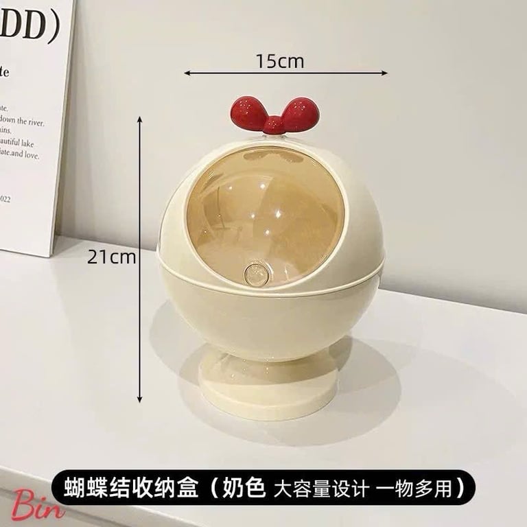 Hộp đựng đồ , phụ kiện đa năng có nắp để bàn siêu xinh