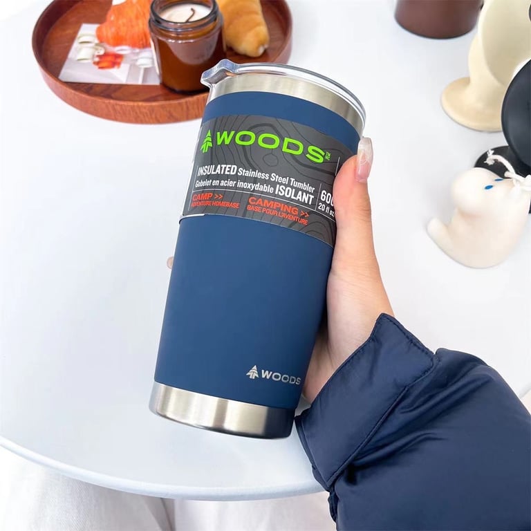 cốc giữ nhiệt wood 600ml