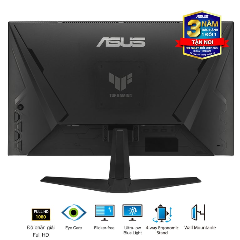 Màn Hình Gaming ASUS TUF VG279Q3A (27.0 inch/ FHD/ IPS/ 180Hz/ 1ms/ ELMBSync/ GSync/ FreeSync)