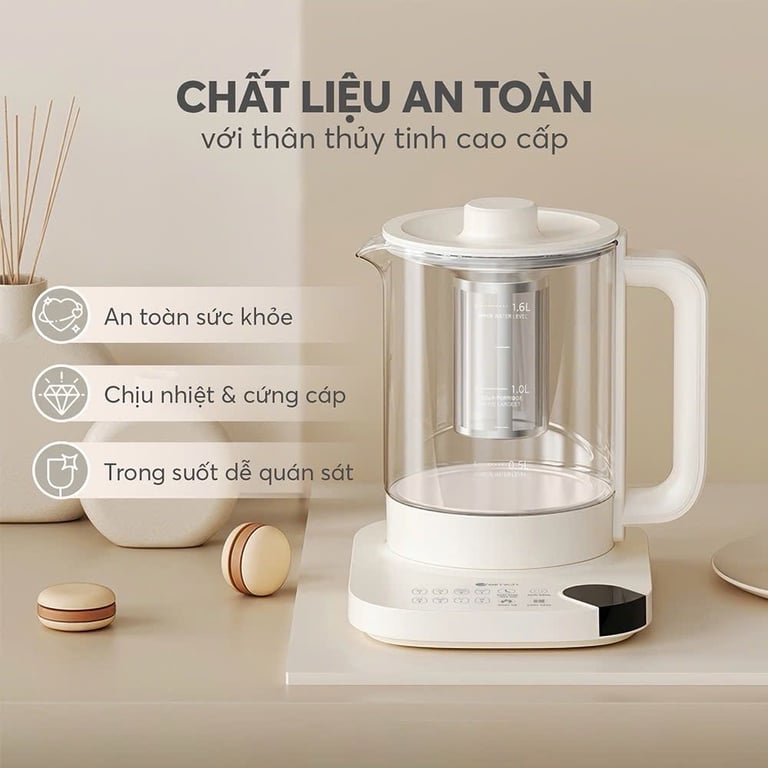 Ấm pha trà đa năng 1.6L Elmich