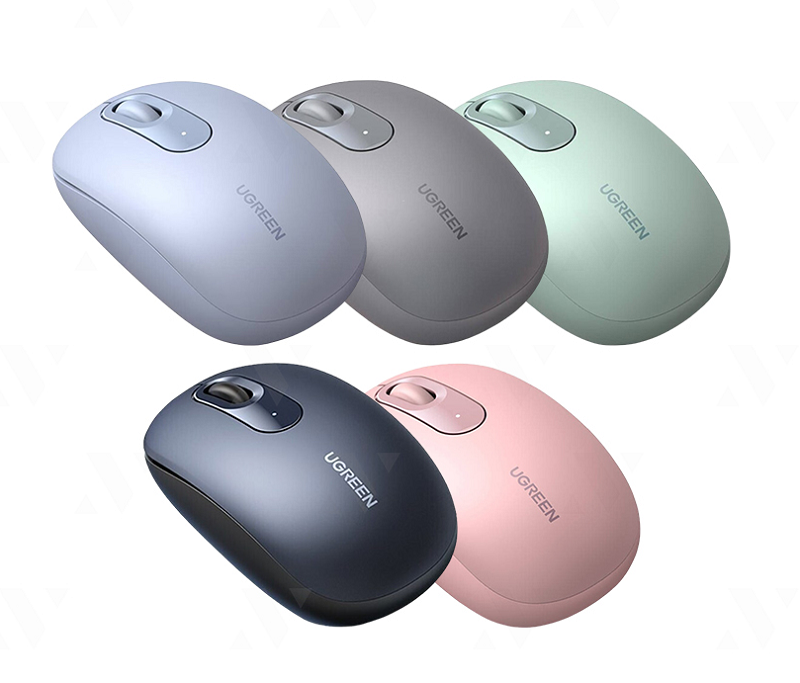 Chuột Không Dây 2.4G Moonlight Gray Ugreen 90669 MU105