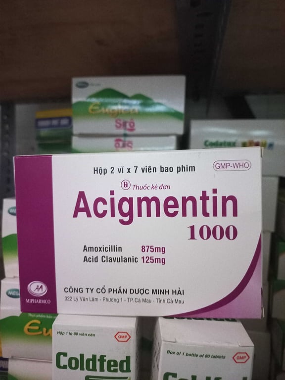 Acigmentin 1000 h/14v
