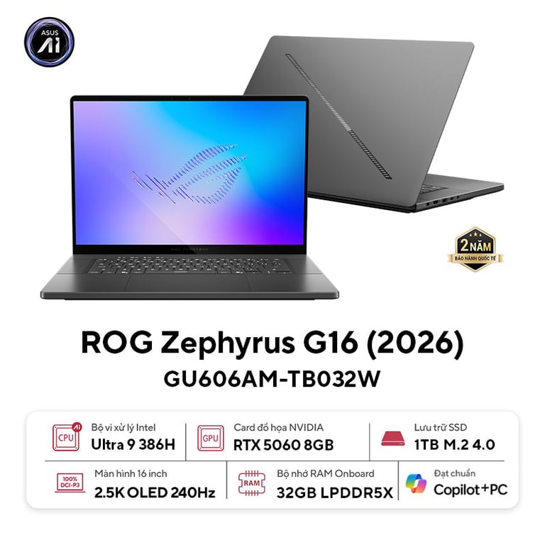 Laptop Asus ROG Zephyrus G16 GU606AM-TB032W