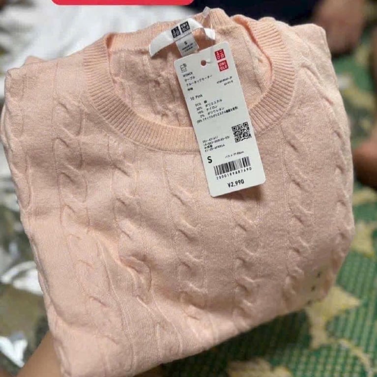 Áo len vặn thừng UNl QL0