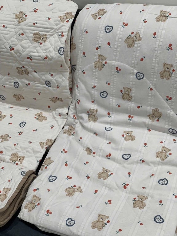 Bộ chăn ga gối đũi cotton OEKO, size 180x200cm